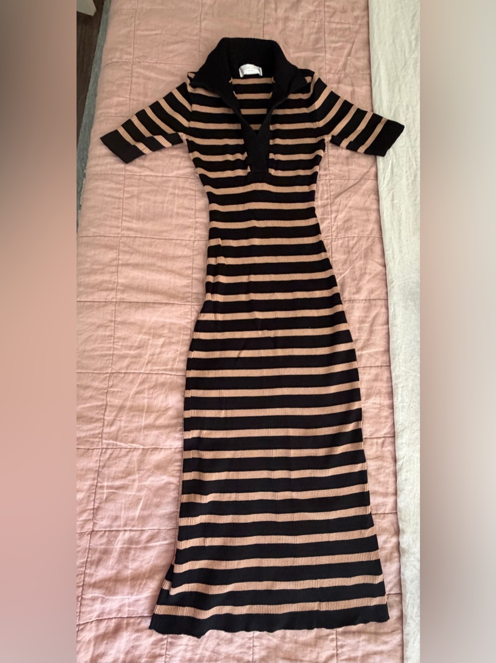 Caroline Constas Knit Midi Dress